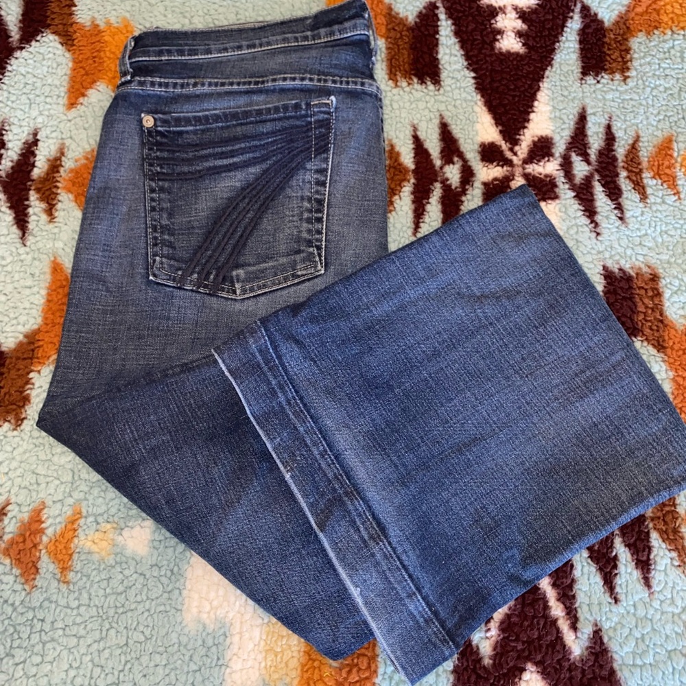 7 For All Mankind Dojo bell bottoms!